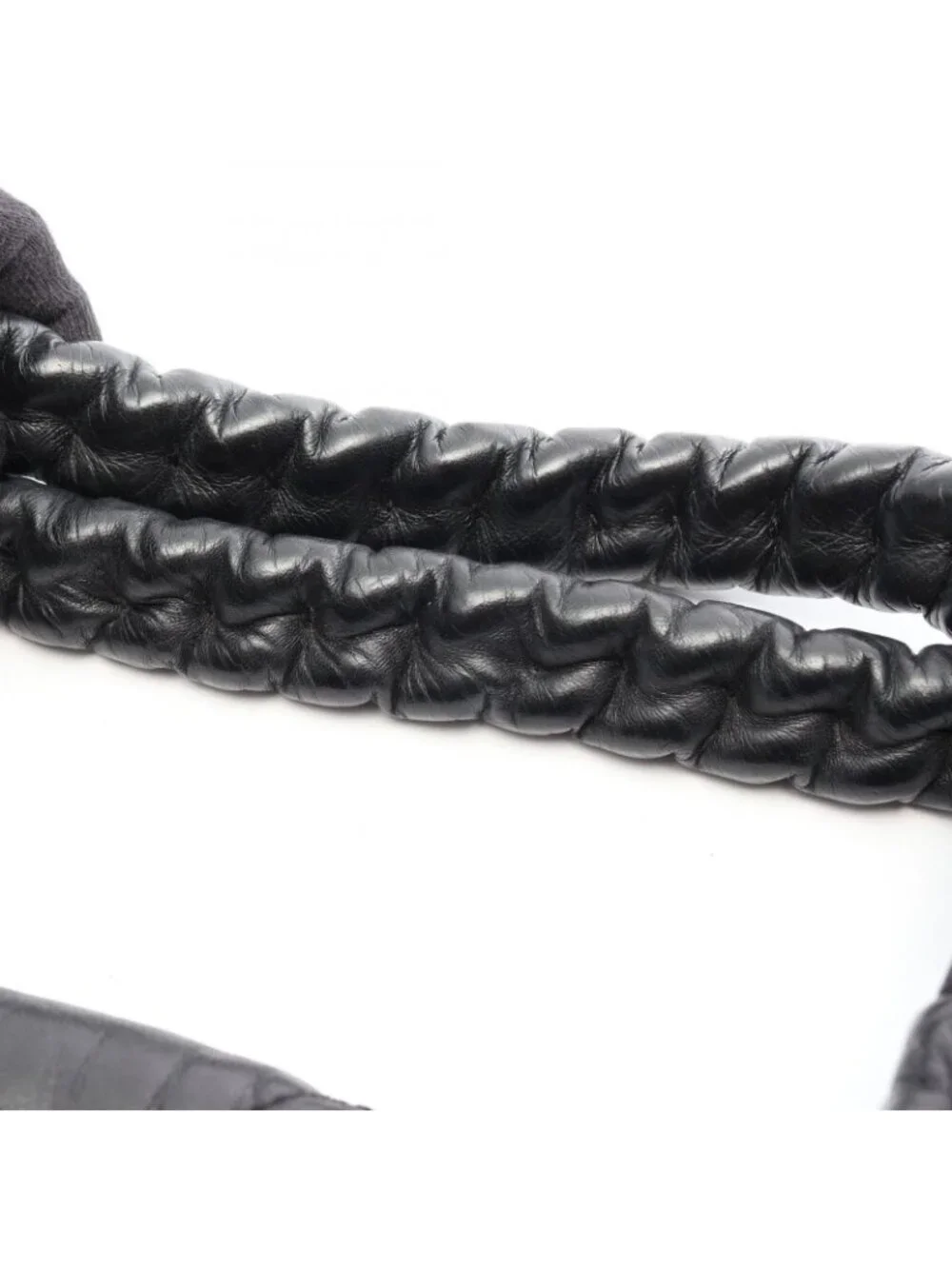 Chanel Boston Bag Quilted Black Leather